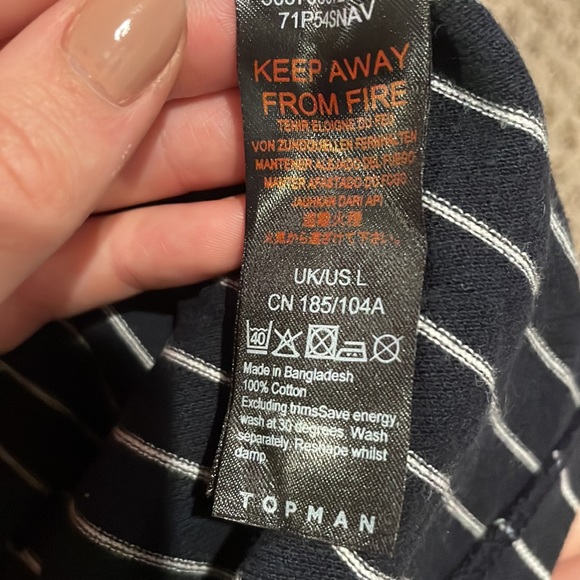 Topshop Collared Tee Shirt - Picture 5 of 5